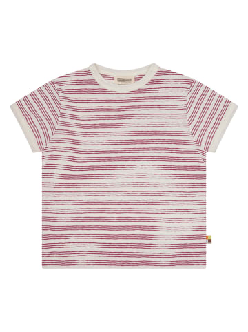 loud + proud Shirt in Creme/ Pink