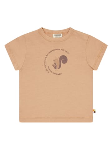 loud + proud Shirt in Hellbraun