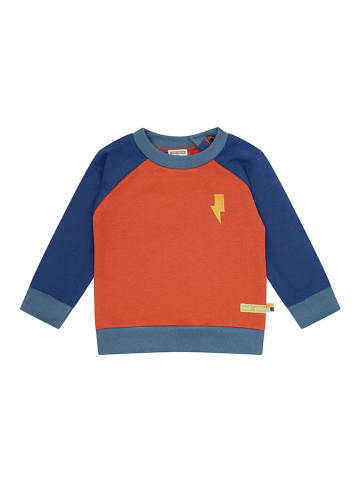 loud + proud Sweatshirt in Rot/ Dunkelblau