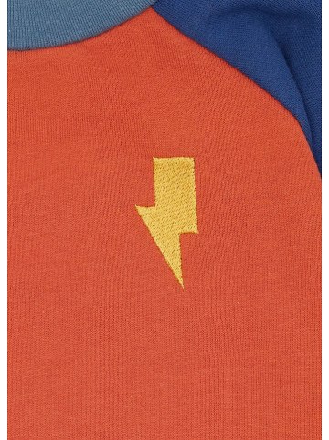 loud + proud Sweatshirt in Rot/ Dunkelblau