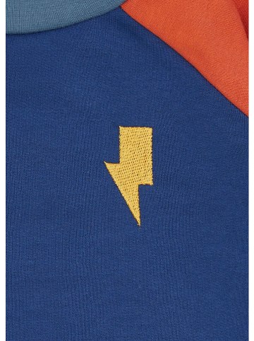 loud + proud Sweatshirt in Dunkelblau/ Rot