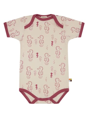 loud + proud Body in Creme/ Rot