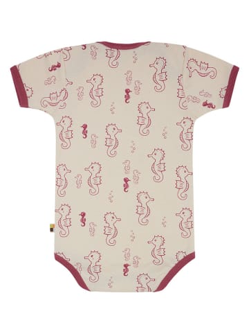 loud + proud Body in Creme/ Rot