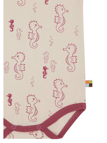 loud + proud Body  in Creme/ Rot