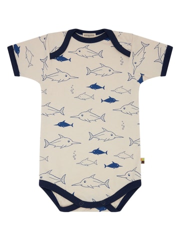 loud + proud Body in Creme/ Dunkelblau