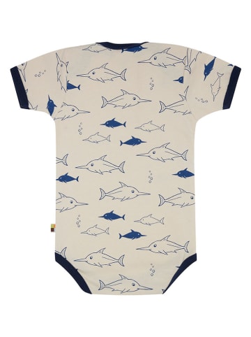 loud + proud Body  in Creme/ Dunkelblau