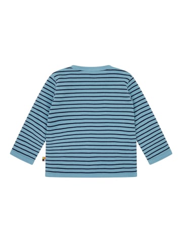 loud + proud Wende-Cardigan in Creme/ Hellblau/ Dunkelblau