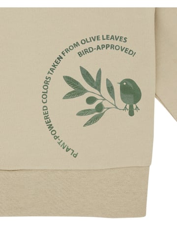 loud + proud Sweatjacke in Beige