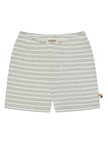 loud + proud Shorts in Beige/ Grün