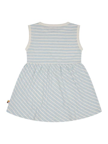 loud + proud Kleid in Creme/ Hellblau