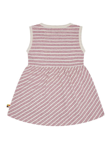 loud + proud Kleid in Creme/ Pink