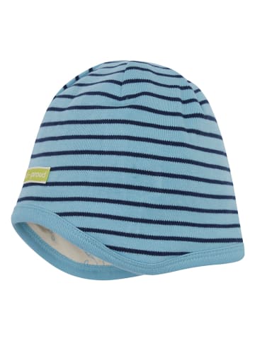 loud + proud 2tlg. Set: Mütze und Loop-Schal in Beige/ Türkis