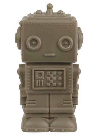 a little lovely company Spardose "Robot" in Grau - (H)15 cm