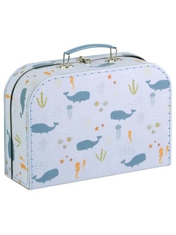 a little lovely company 2-delige set: opbergkoffers "Ocean" lichtroze