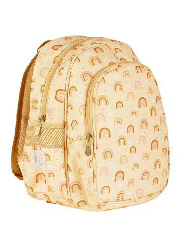 a little lovely company Kinderrucksack "Rainbows" in Gelb - (B)27 x (H)32 x (T)19 cm