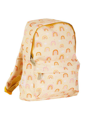 a little lovely company Kinderrucksack "Rainbows" in Gelb - (B)25,5 x (H)30 x (T)10 cm