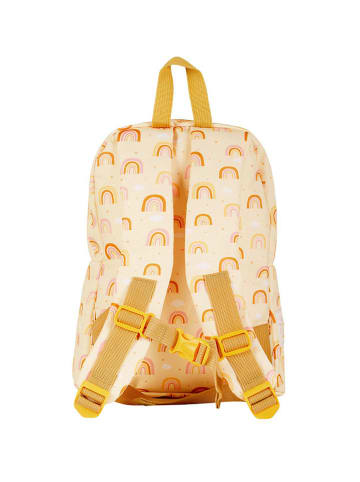 a little lovely company Kinderrugzak "Rainbows" geel - (B)25,5 x (H)30 x (D)10 cm