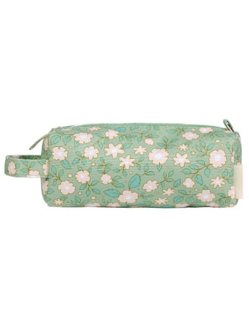 a little lovely company Etui "Blossoms" groen - (B)20 x (H)8 x (D)7 cm