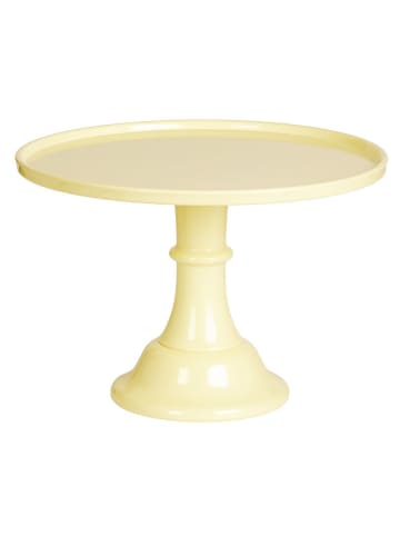 a little lovely company Taartplateau geel - (H)20 x Ø 30 cm