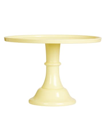 a little lovely company Taartplateau geel - (H)20 x Ø 30 cm