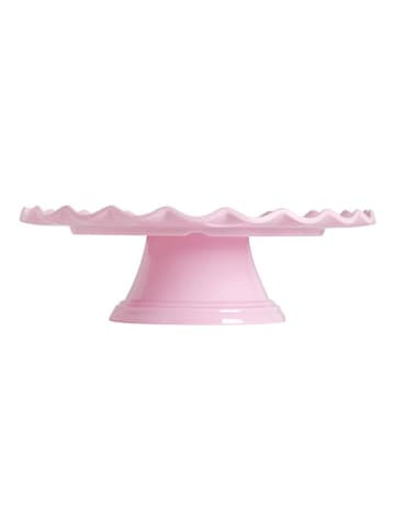 a little lovely company Kuchenplatte "Wave" in Rosa - (H)9 x Ø 27,5 cm