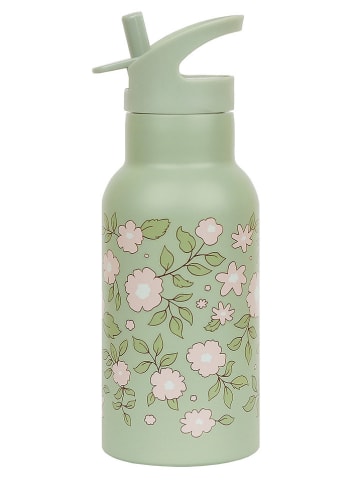 a little lovely company Drinkfles "Blossoms" groen - 350 ml