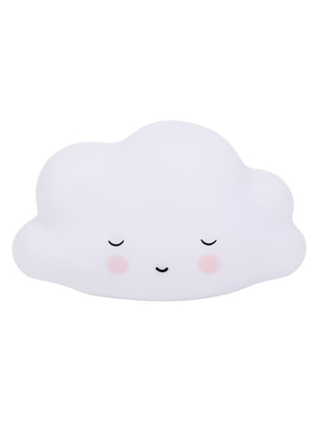 a little lovely company Nachtlicht "Sleeping cloud" in Weiß - (B)15,7 x (H)9 x (T)8 cm