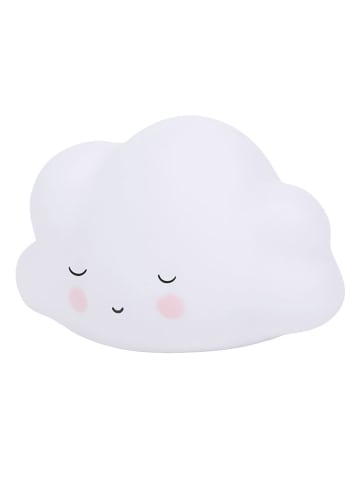 a little lovely company Nachtlicht "Sleeping cloud" in Weiß - (B)15,7 x (H)9 x (T)8 cm