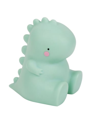 a little lovely company Nachtlicht "T-rex" in Grün - (B)12,5 x (H)12,5 cm