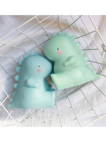 a little lovely company Nachtlicht "T-rex" in Grün - (B)12,5 x (H)12,5 cm