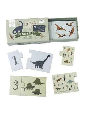 a little lovely company Cijferpuzzel "Dinosaurs" - vanaf 2 jaar