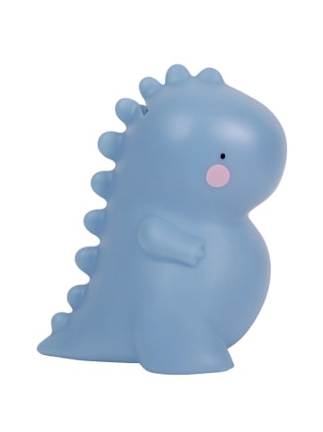a little lovely company Skarbonka "T-rex" w kolorze błękitnym - wys. 16 cm