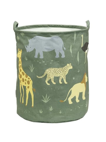 a little lovely company Aufbewahrungskorb "Savanna" in Grün - (H)50 x Ø 40 cm