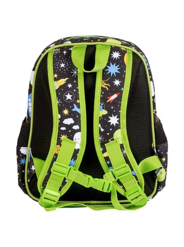 a little lovely company Kinderrucksack "Galaxy" in Schwarz/ Bunt - (B)27 x (H)32 x (T)19 cm