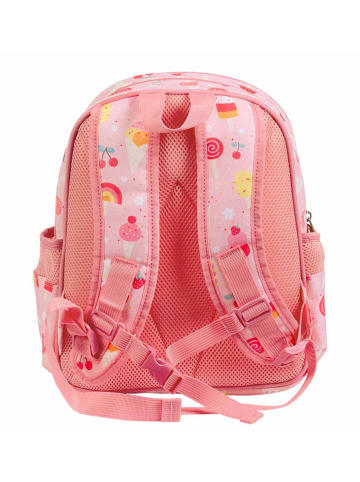 a little lovely company Kinderrucksack "Ice-cream" in Rosa - (B)27 x (H)32 x (T)19 cm