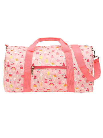 a little lovely company Reisetasche "Ice-cream" in Rosa - (B)46 x (H)25 x (T)22,5 cm
