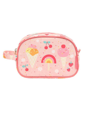 a little lovely company Kosmetiktasche "Ice-cream" in Rosa - (B)20,5 x (H)14 x (T)9,5 cm