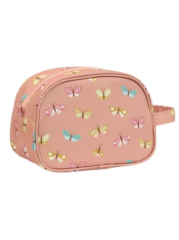 a little lovely company Cosmeticatas "Butterflies" lichtroze - (B)20,5 x (H)14 x (D)9,5 cm