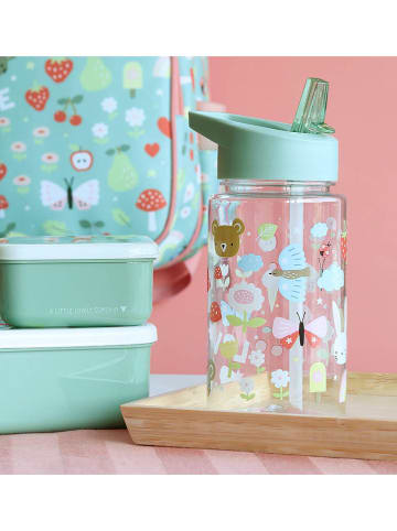 a little lovely company Bidon "Joy" w kolorze miętowym - 450 ml