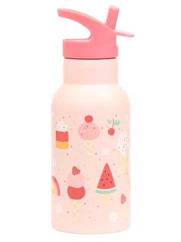 a little lovely company Trinkflasche "Ice-cream" in Rosa - 350 ml