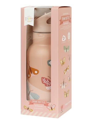 a little lovely company Drinkfles "Butterflies" beige - 350 ml