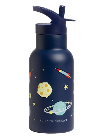a little lovely company Trinkflasche "Space" in Dunkelblau - 350 ml