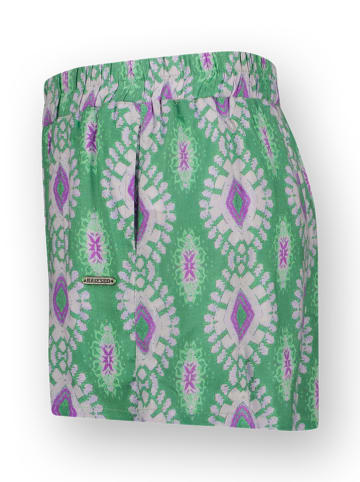 RAIZZED® Shorts in Grün/ Lila