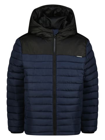 RAIZZED® Doorgestikte jas "Tobias" donkerblauw