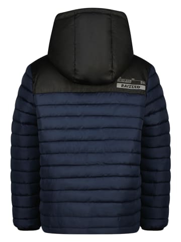 RAIZZED® Doorgestikte jas "Tobias" donkerblauw