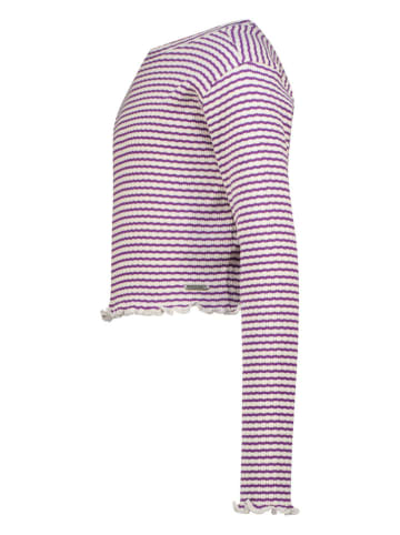 RAIZZED® Longsleeve "Tessy" paars/wit