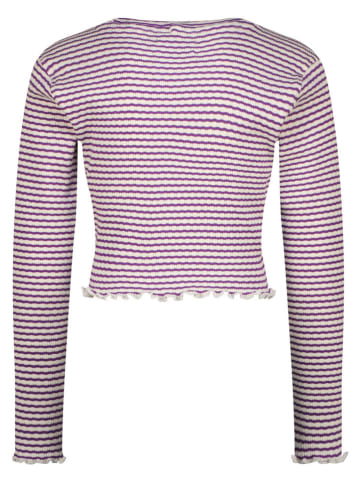 RAIZZED® Longsleeve "Tessy" paars/wit