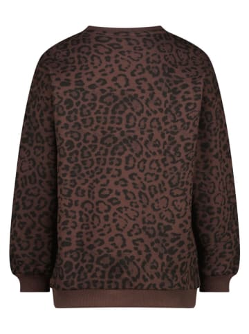 RAIZZED® Sweatshirt "Selma" donkerbruin