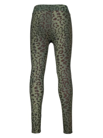RAIZZED® Leggings "Philou" in Grün/ Braun