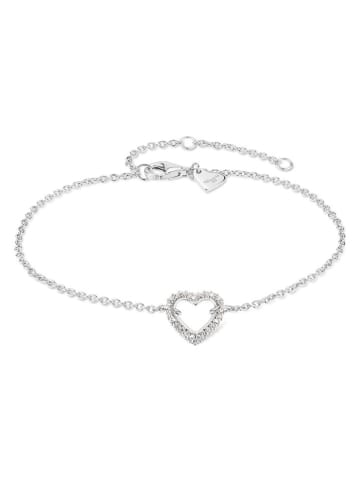 Tamaris Srebrna bransoletka z elementem ozdobnym